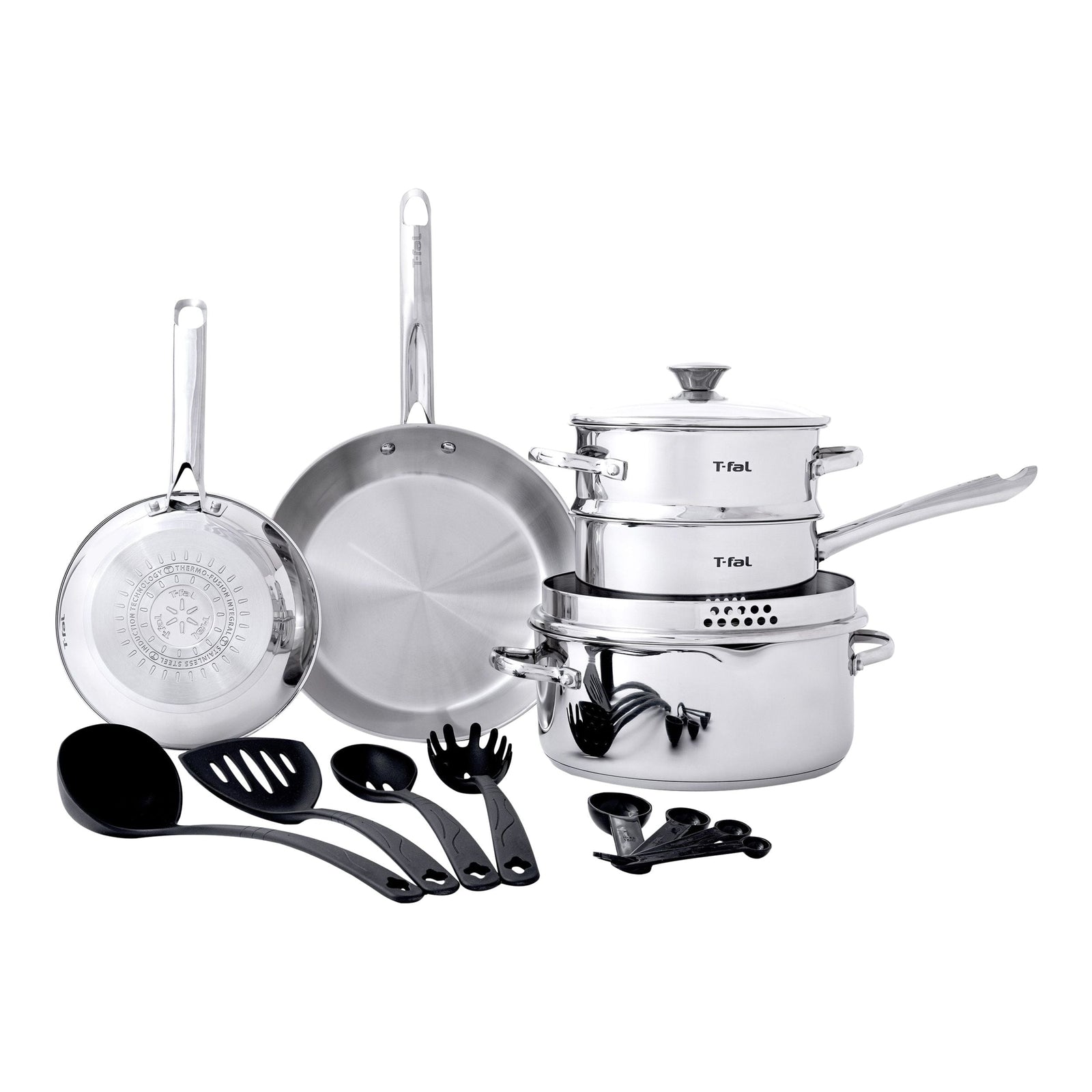 Cook and Strain Stainless Steel Cookware Set, 15-pc F5N2 - product image 1