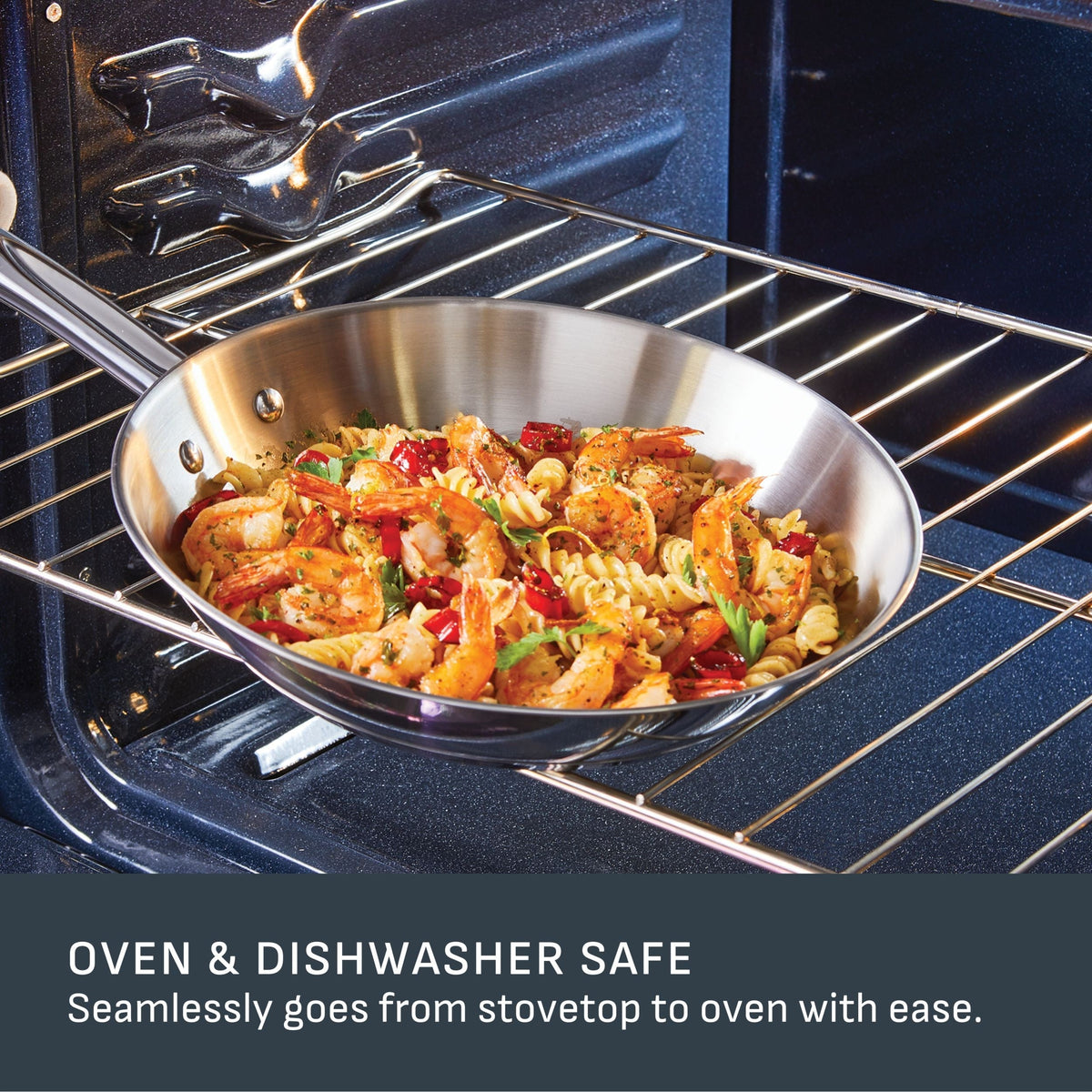 Cook and Strain Stainless Steel Cookware Set, 15-pc W5G9 - product image 8