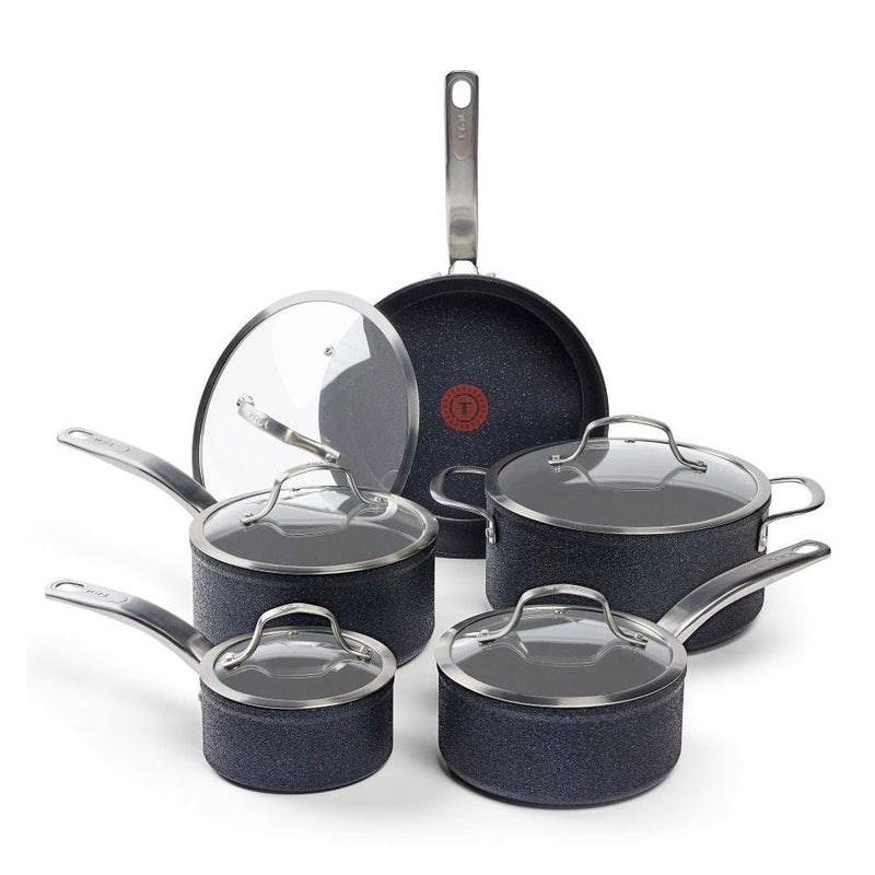 StoneShield 10-pc Cookware Set with DefenseShield Technology, 6-Multilayer Construction, Induction Safe R8F5