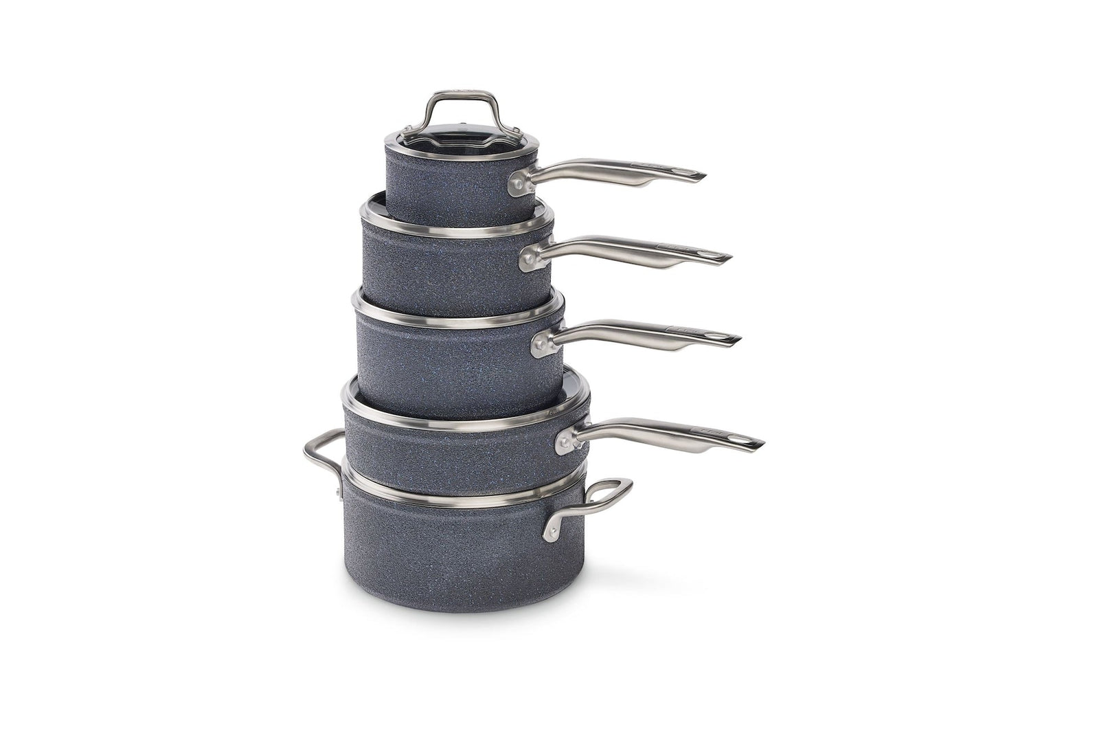 StoneShield 10-pc Cookware Set with DefenseShield Technology, 6-Multilayer Construction, Induction Safe R8F5 - product image 3