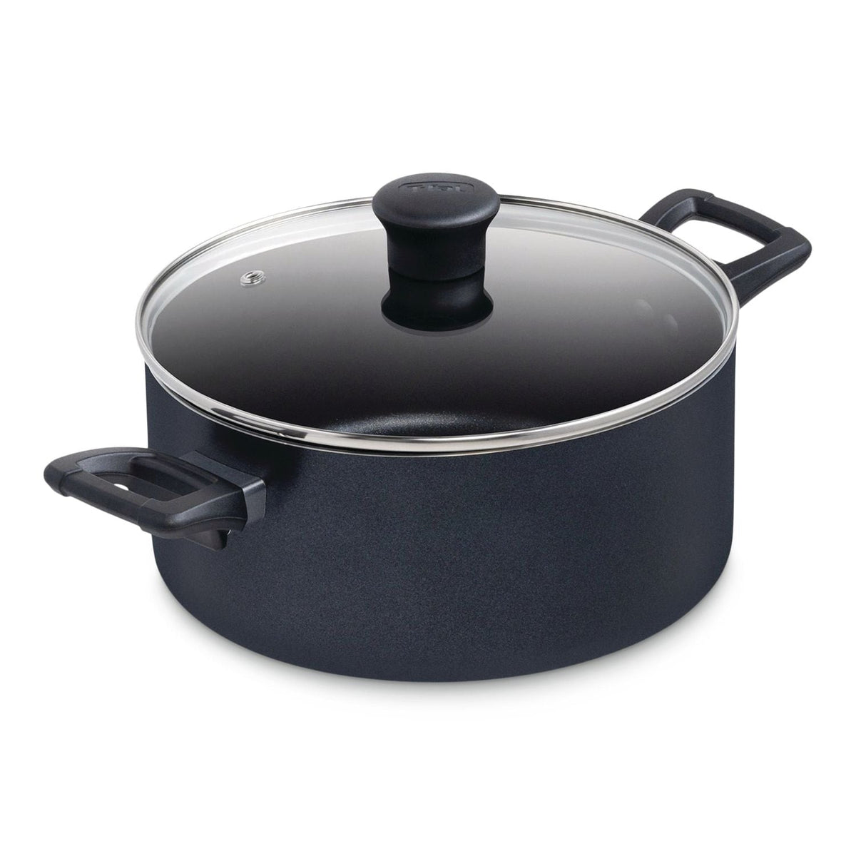 Viva Dutch Oven, Non-Stick, Dishwasher & Oven Safe, Black, 5-qt J0M4 - product image 1