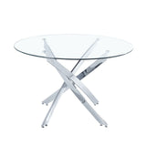 Me Home Star Glass Round Dining Table E5N0 - product image 2