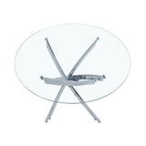 Me Home Star Glass Round Dining Table E5N0 - product image 3