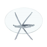 Me Home Star Glass Round Dining Table E5N0 - product image 4