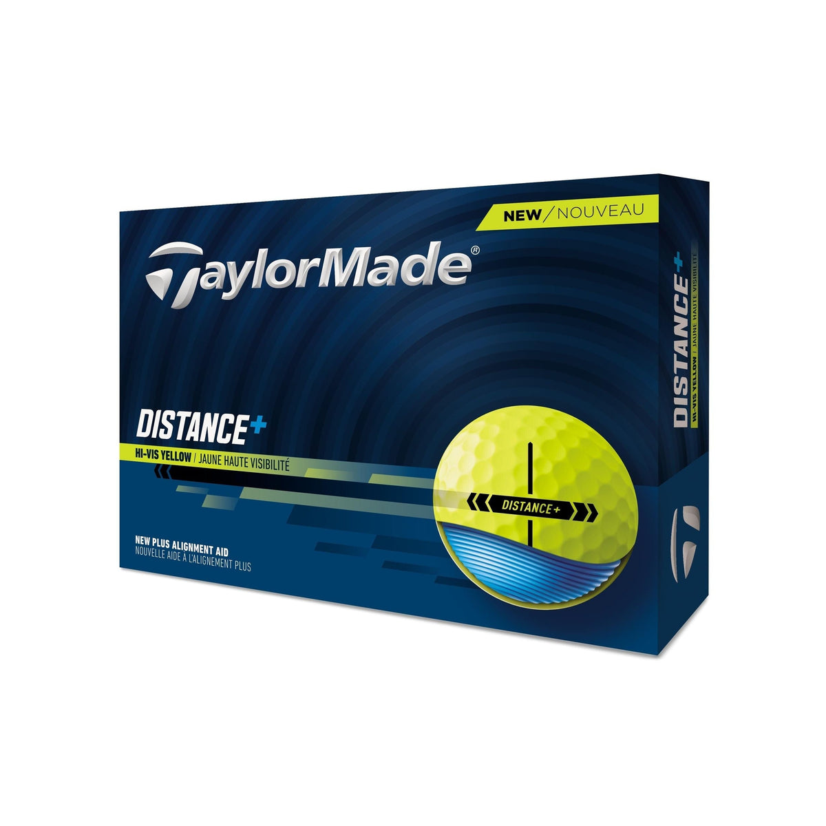 Distance+ Golf Balls, Yellow, 12-pk D0X8 - product image 1