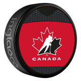 Team Canada Souvenir Hockey Puck, 6-oz D1U7 - product image 1