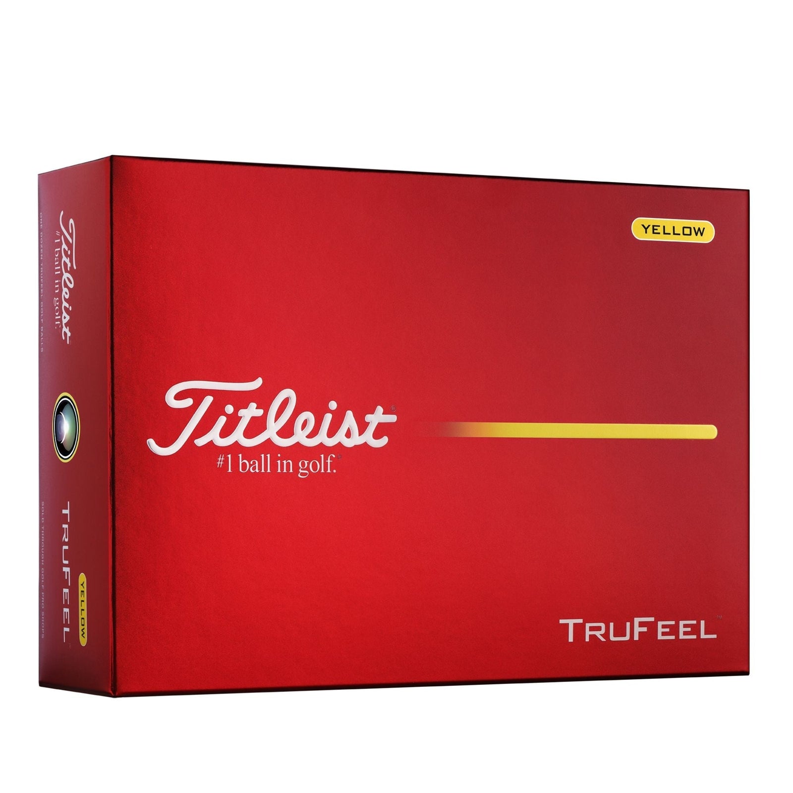 TruFeel Golf Balls, 12-pk, Yellow F3H2 - product image 1