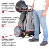 Commercial Push Sweeper & Hard Floor Cleaner, 38-in U6F7 - product image 2