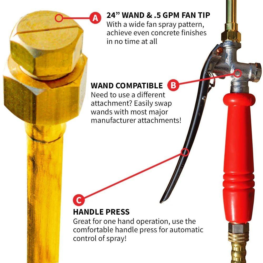 Power TCS6.5 Concrete Backpack Sprayer, 450 PSI N5K4 - product image 5