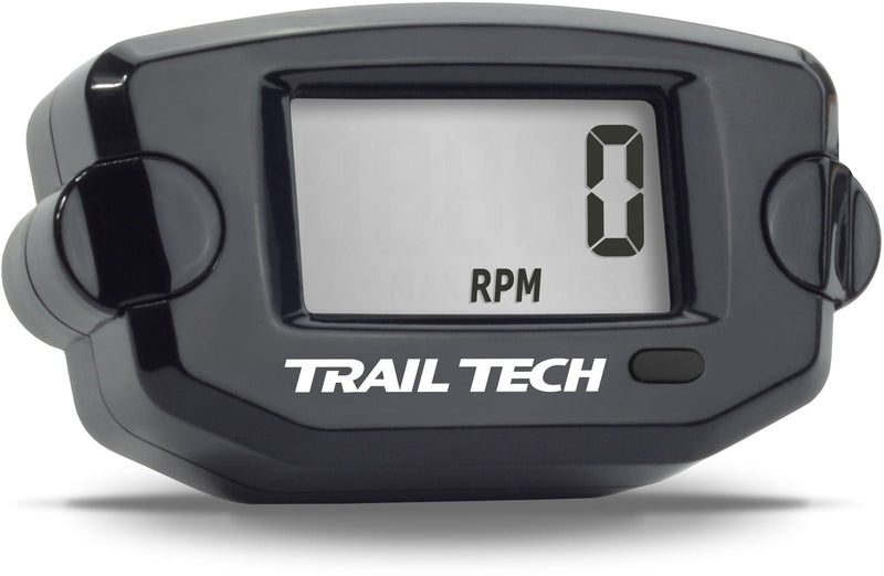 Tech Surface TTO Mount Digital Tach Hour Guage, Black H7N4