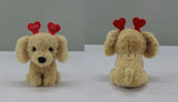 Valentine's Day Plush Dog with Heart Headband Gift for Valentine's/Anniversary Day, 6.5-in E2G5 - product image 1