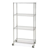 Classic 4-Tier NSF Shelving, 36-in x 18-in x 72-in, Chrome U1S9 - product image 1