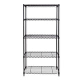 Classics 5-Tier Steel Shelving, 30-in x 14-in x 60-in, Black B8Z8 - product image 1