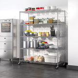Classics 5-Tier Steel Shelving Rack, 60-in x 24-in x 72-in V9J6 - product image 5