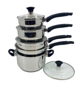 Everyday Series Premium Stainless Steel Cookware Set, Dishwasher & Oven-Safe, 10-pc J2Y8 - product image 1