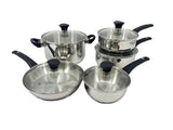 Everyday Series Premium Stainless Steel Cookware Set, Dishwasher & Oven-Safe, 10-pc J2Y8 - product image 2