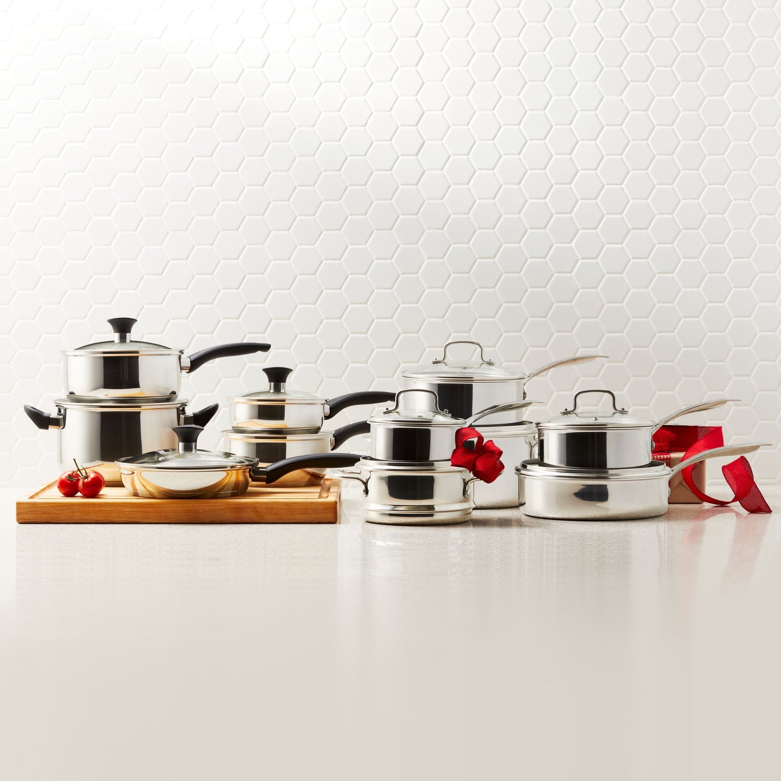 Everyday Series Premium Stainless Steel Cookware Set, Dishwasher & Oven-Safe, 10-pc J2Y8 - product image 8