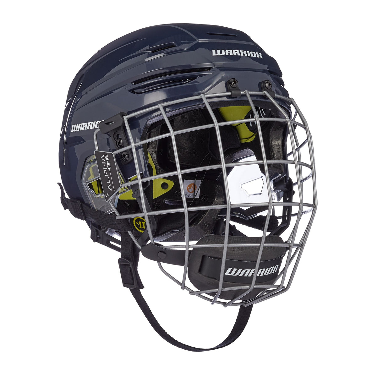 Alpha Pro Senior Hockey Helmet & Cage Combo, Navy T4X4 - product image 1
