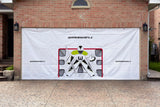 Heavy Duty Hockey Shooting Tarp, 16-ft x 8-ft O5B5 - product image 1