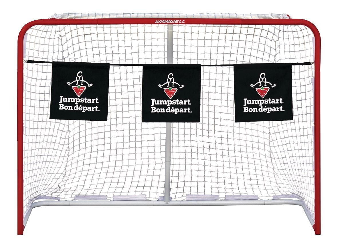 Jumpstart Steel Street Hockey Net with Bungee Targets, 60-in E7K8 - product image 1