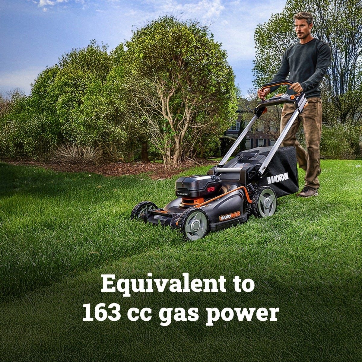 40V Nitro PowerShare 3-in-1 Self-Propelled 21-in Lawn Mower Q0O4 - product image 4