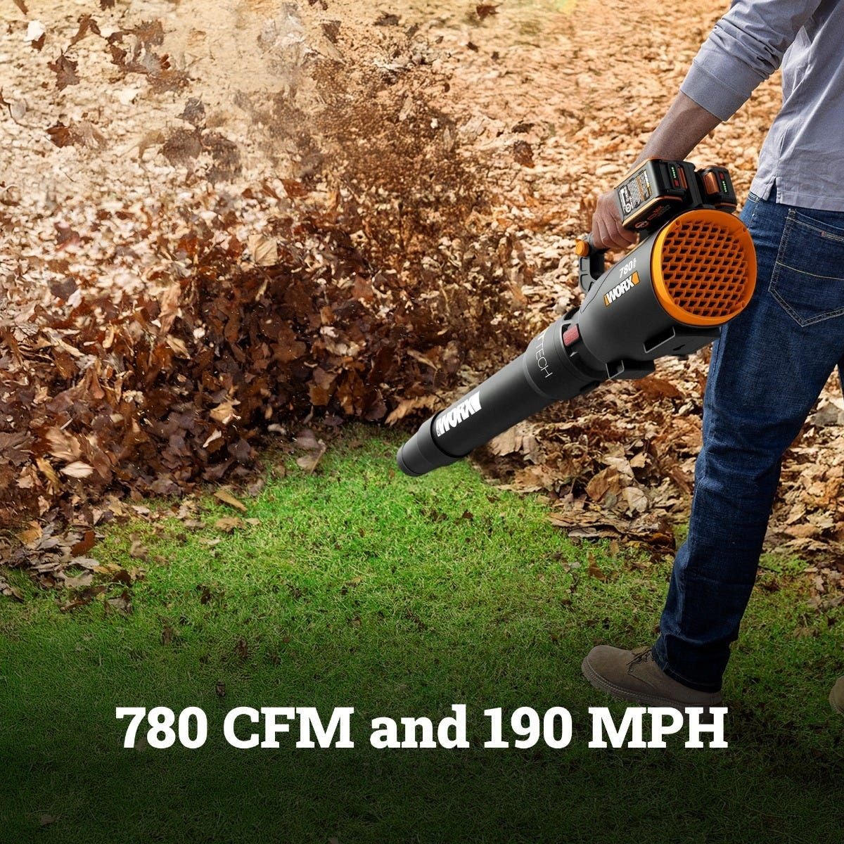 40V Power Share 780 CFM 190 MPH QuietTech Leaf Blower B1M8 - product image 4