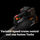 40V Power Share 780 CFM 190 MPH QuietTech Leaf Blower B1M8 - product image 7