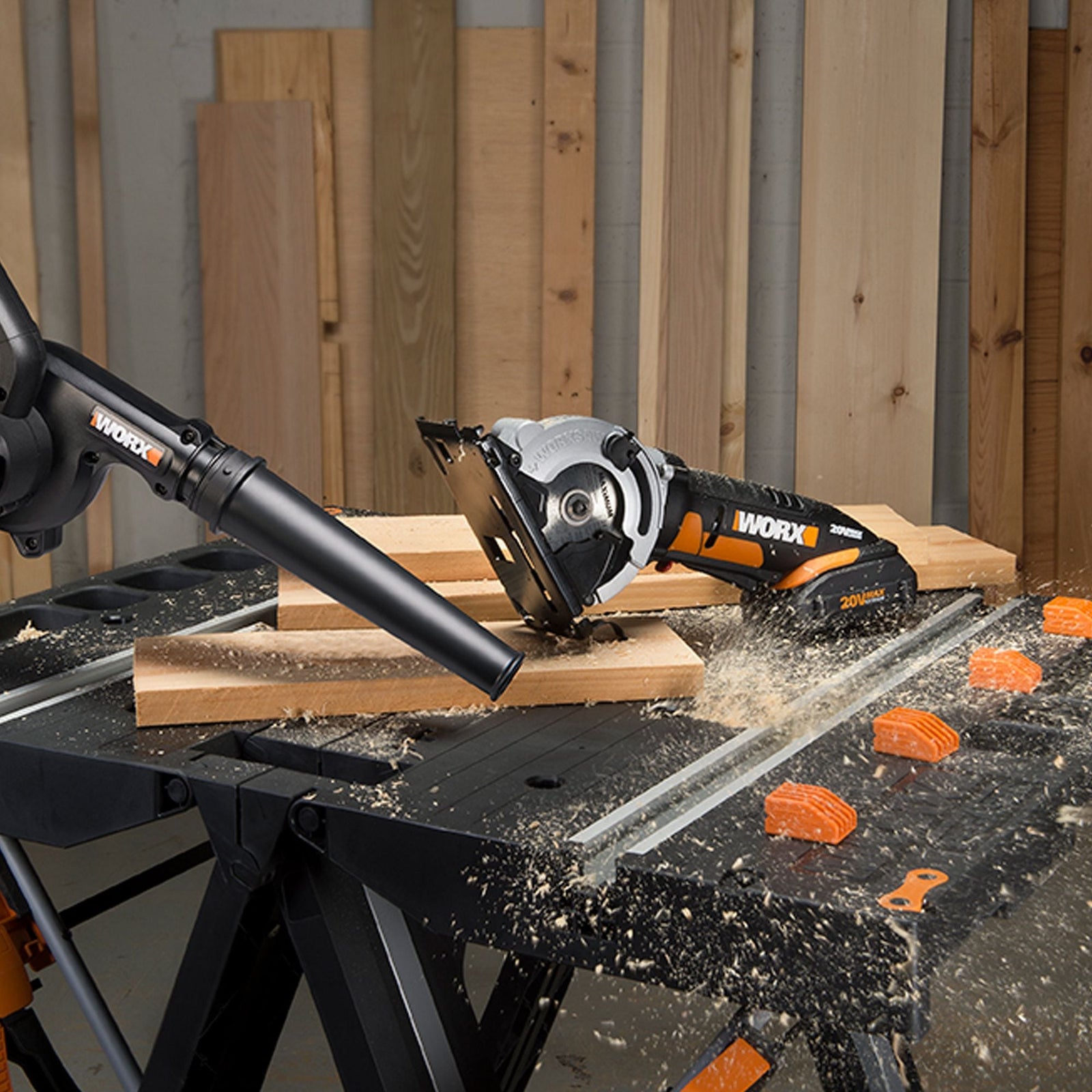 Cordless 3-Speed Jobsite Blower, 160-mph (Tool Only) F2H3 - product image 6