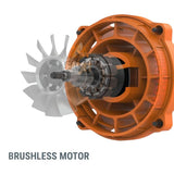 WG543.9 Nitro 20V Power Share Cordless LeafJet Blower with Brushless Motor, Tool Only Q4G0 - product image 2