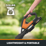 WG545.9 20V Power Share Cordless Air Leaf Blower/Sweeper, Tool Only I7E7 - product image 6