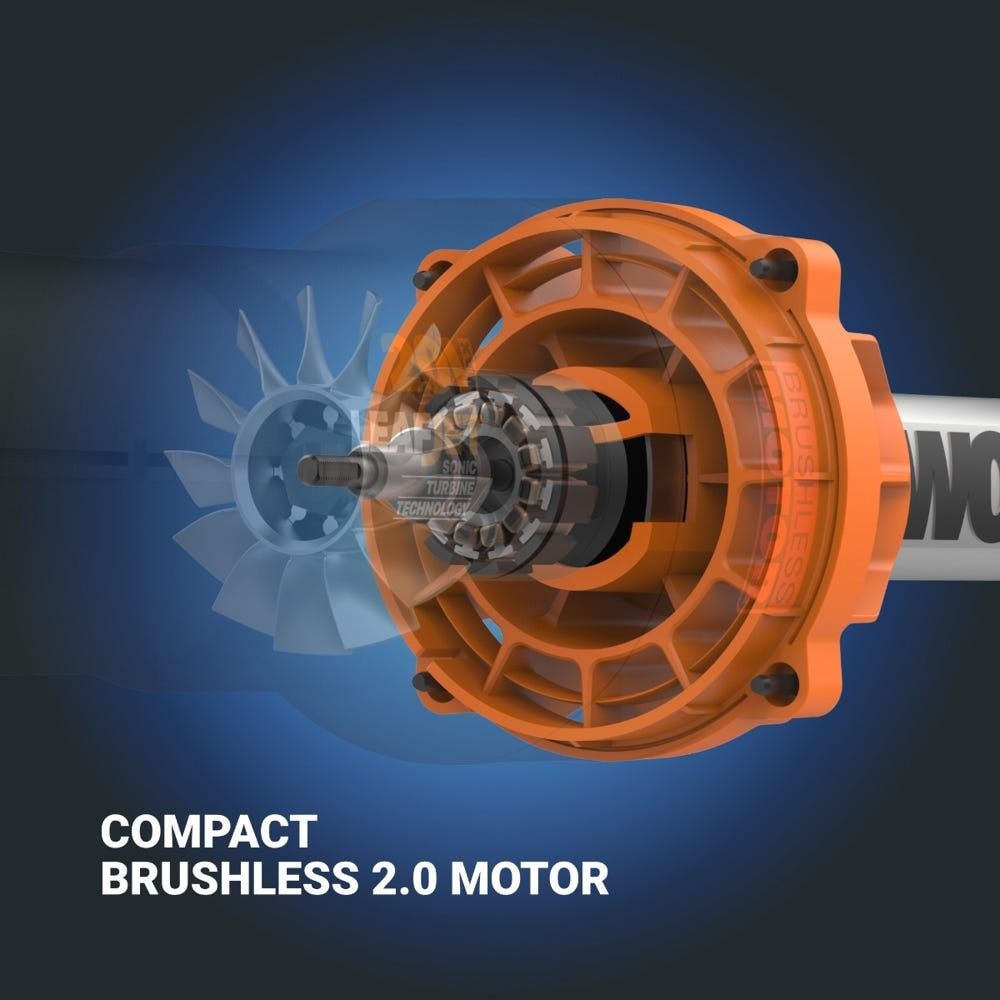 WG585.9 Nitro 40V Power Share LeafJet Cordless, Brushless Leaf Blower, Tool Only Y5B8 - product image 6