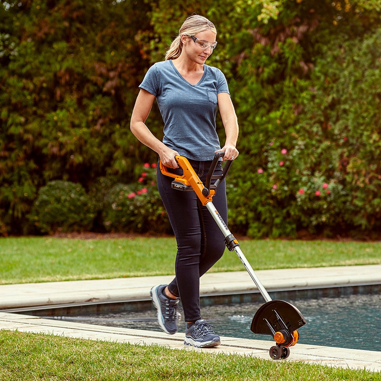 WG929 20V Power Share Cordless Grass Trimmer & Leaf Blower Combo Kit A0U1 - product image 4