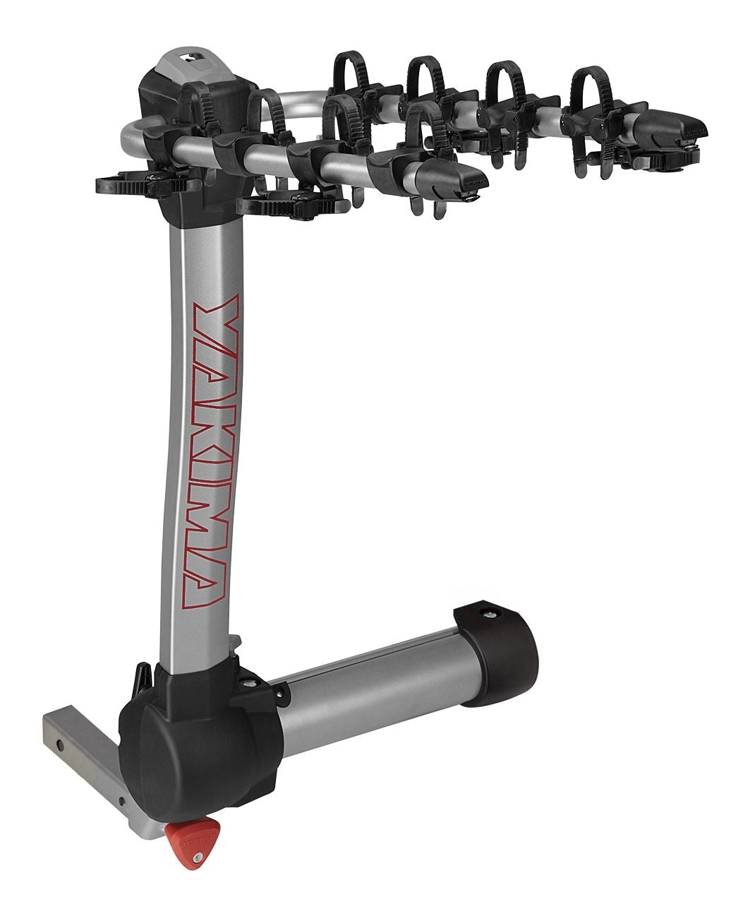 RidgeBack 5-Bike Hitch Mount Bike Rack, Fits 1-1/4, 2-in Receiver, Granite Grey S0E0 - product image 4