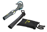 12 Amp Electric Leaf Blower/Vacuum with Aero Force Technology Black W6K8 - product image 3