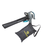 12 Amp Electric Leaf Blower/Vacuum with Aero Force Technology Black W6K8 - product image 4