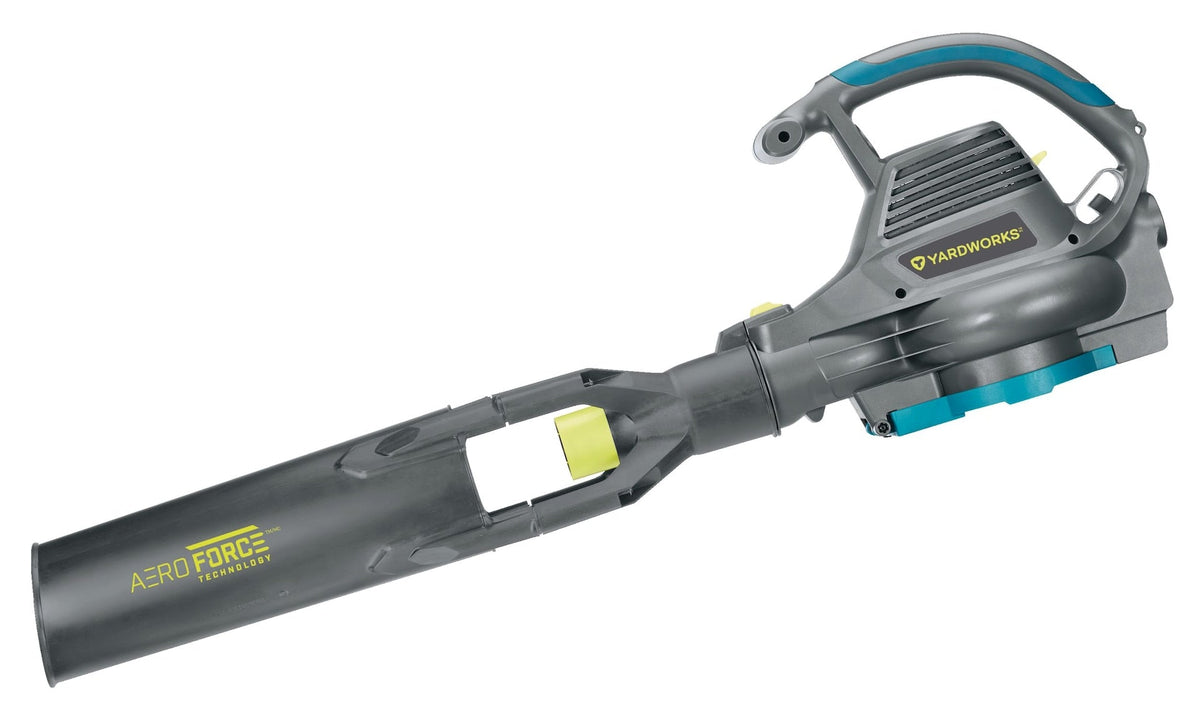 12 Amp Electric Leaf Blower/Vacuum with Aero Force Technology Black W6K8 - product image 5