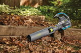 12 Amp Electric Leaf Blower/Vacuum with Aero Force Technology Black W6K8 - product image 8