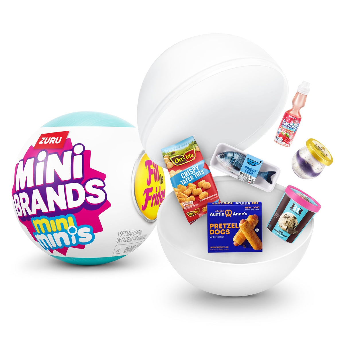 Mini Brands Mini Minis Fill the Fridge Miniature Toys S4N7 - product image 1