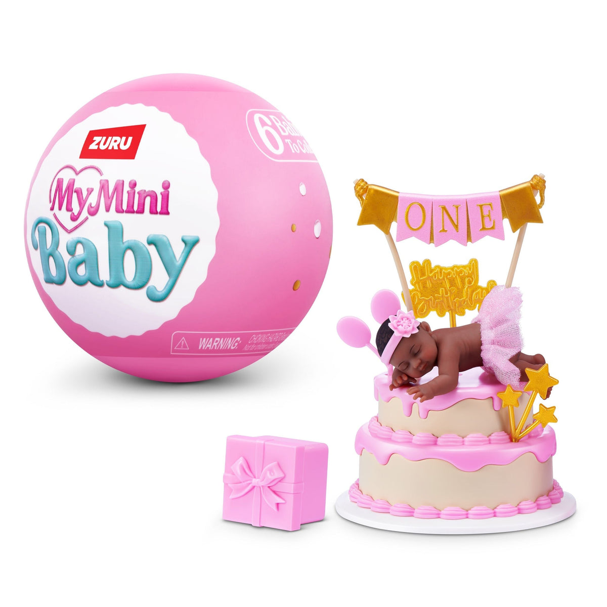 My Mini Baby Series 2 Mystery Playset Capsule for Ages 3+, Assorted Figures F5C7 - product image 1
